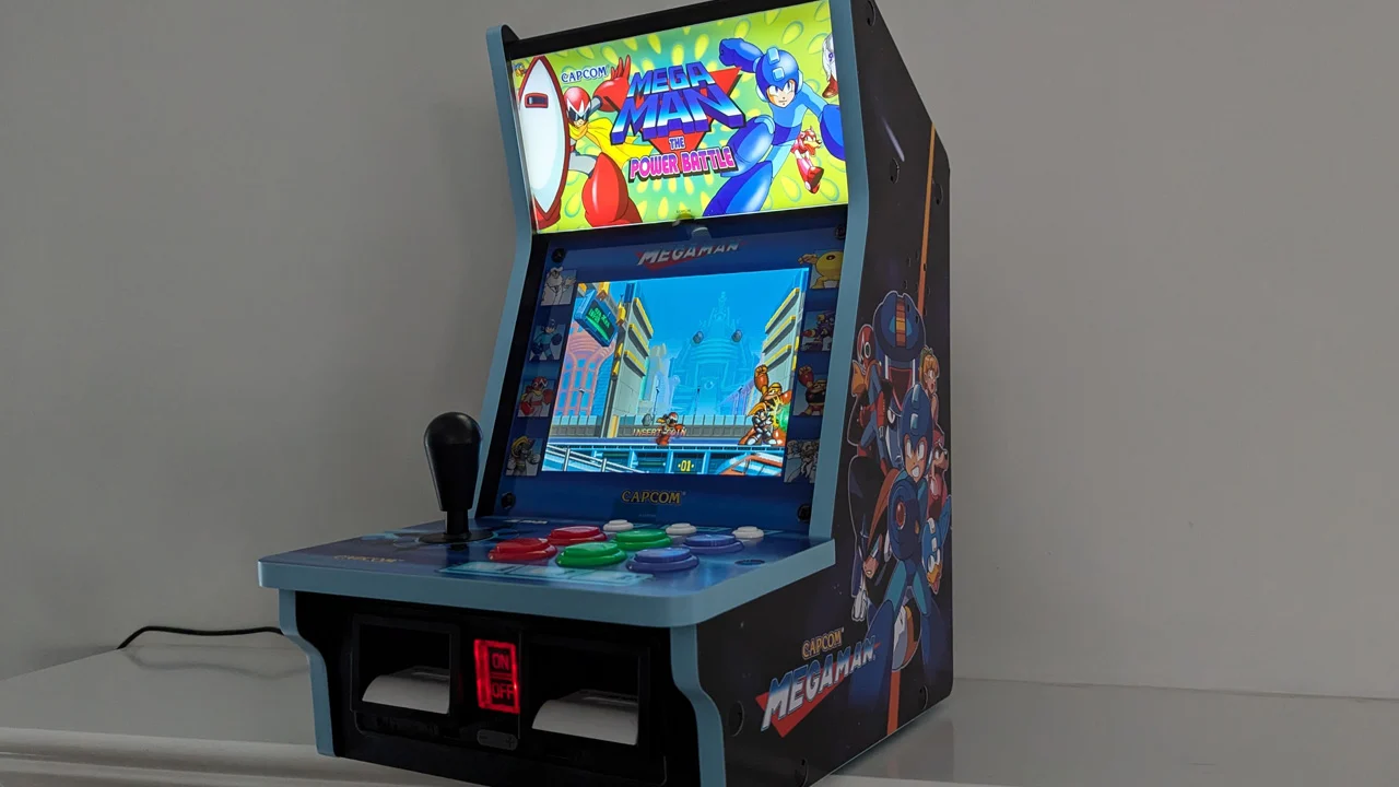 Evercade Alpha Mega Man 和 Street Fighter 讓手推車更接近遊樂場