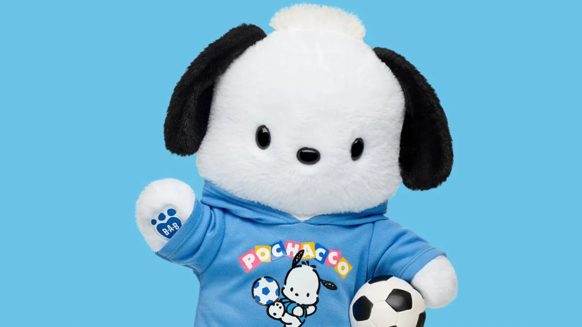 Pochacco 毛绒玩具回归 Build-a-Bear