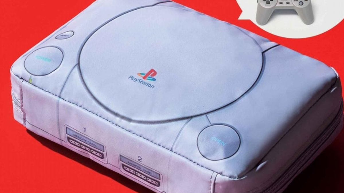 新包看起来像原始的PlayStation控制台