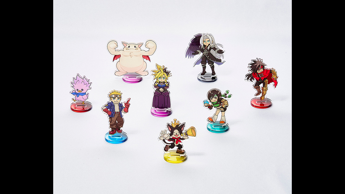 新的最终幻想VII重生赤壁丙烯酸架出现