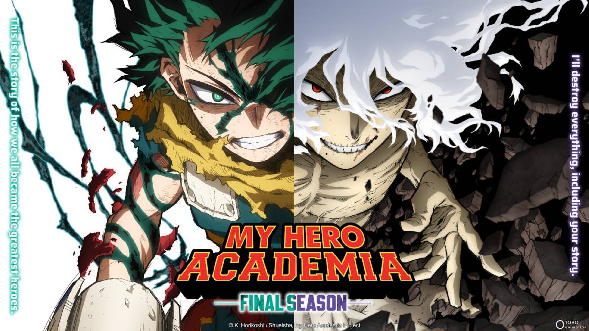我的英雄学术界的最后一个赛季在今年秋天在Crunchyroll上播出