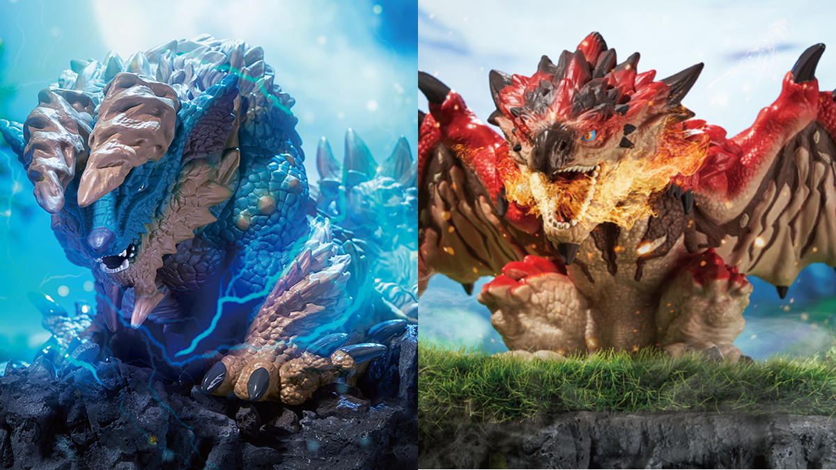 Monster Hunter Rathalos和Zinogre人物前往日本街机