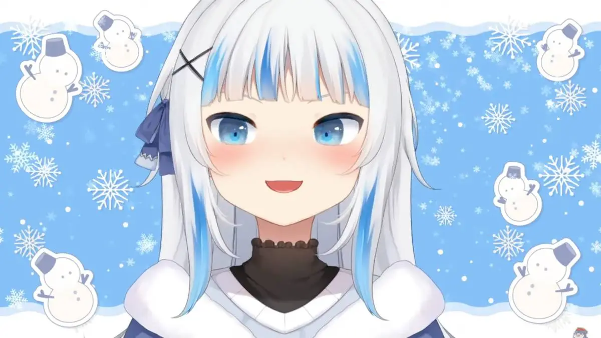 Hololive Vtuber Gawr Gura今天发表重要的公告
