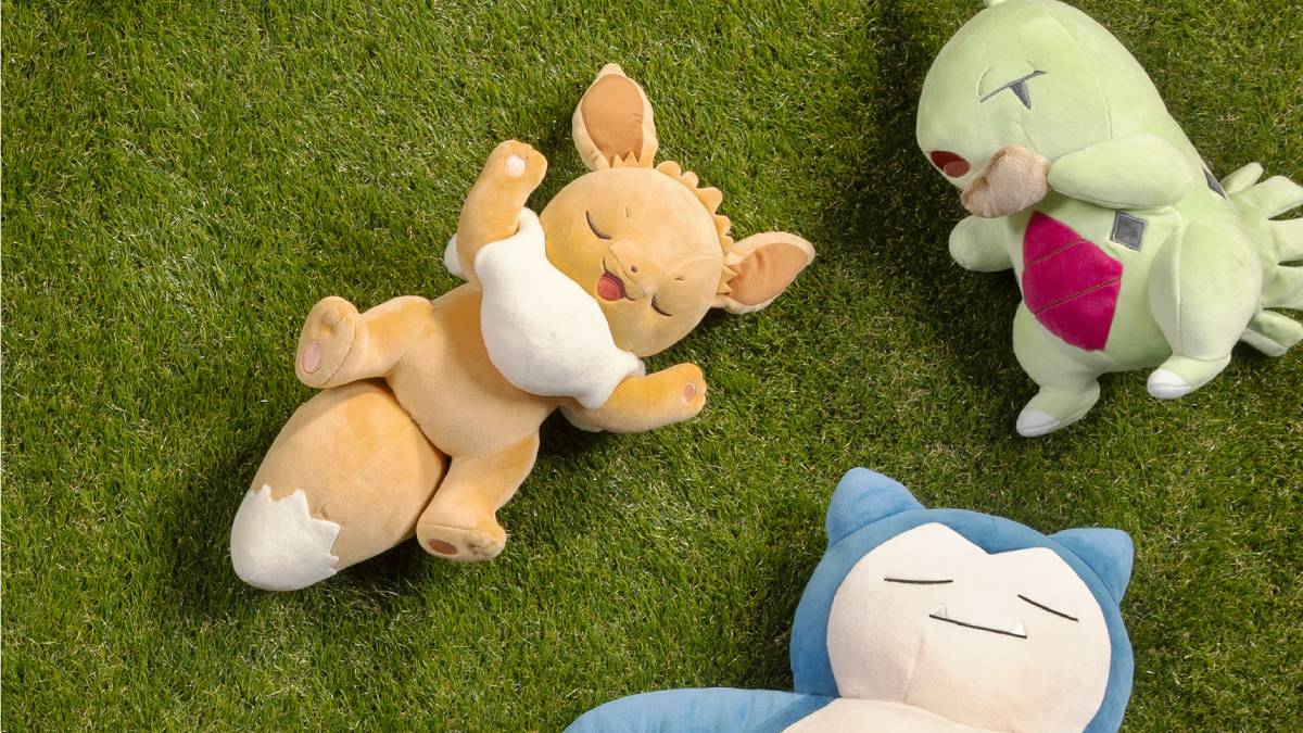 新的口袋妖怪梦Plush功能睡眠填充动物