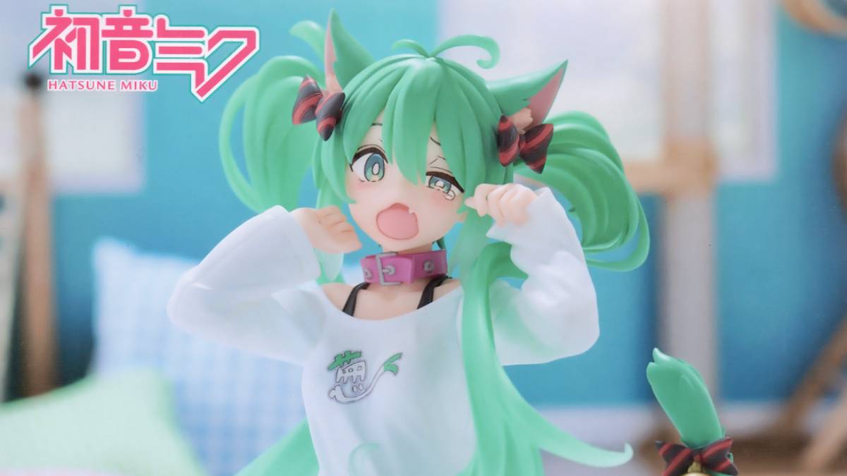 貓女孩hatsune miku桌面可愛的身材回報