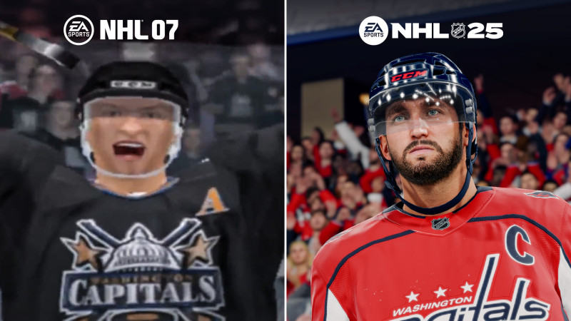 EA Sports NHL庆祝亚历山大·奥维奇金（Alexander Ovechkin）的纪录目标