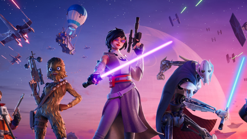 星球大战明天返回Fortnite和Rocket League