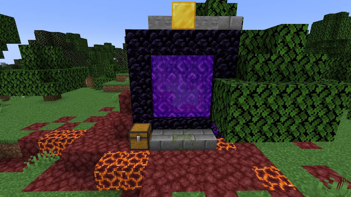 如何在 Minecraft 中制作下界传送门 - Recmg.com