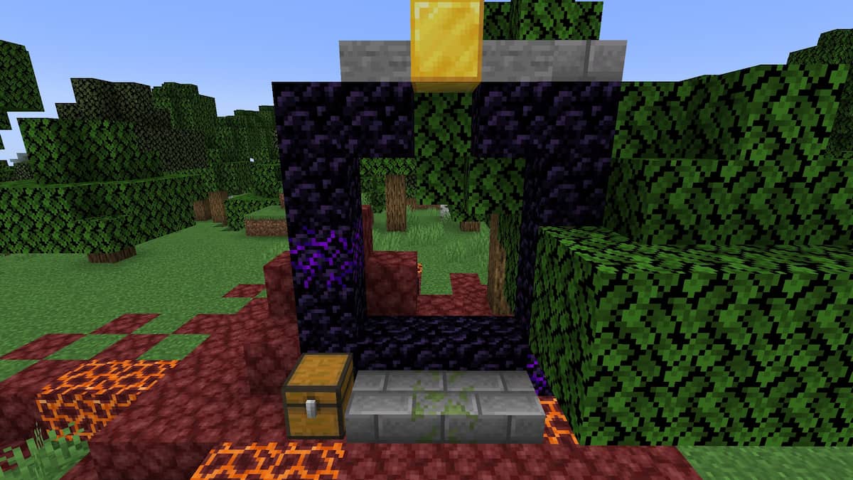 如何在 Minecraft 中制作下界传送门 - Recmg.com