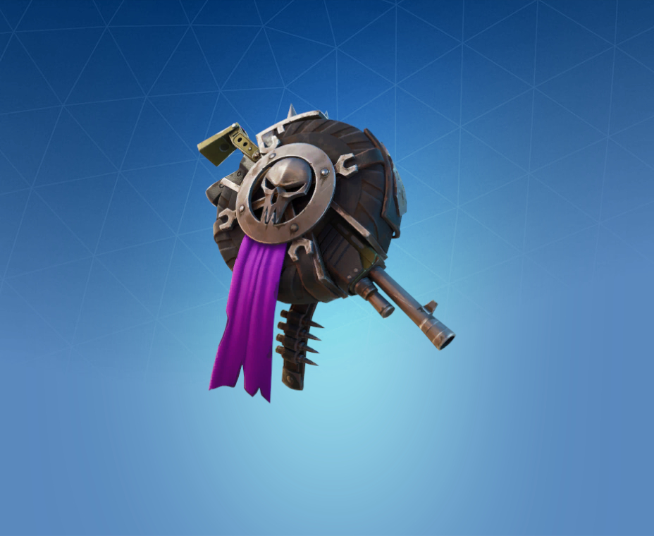 Fortnite Warrior的车轮后背闪烁