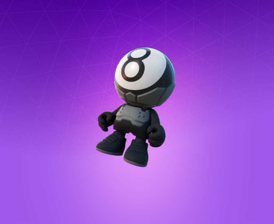 Fortnite 8球janky后背闪闪发光