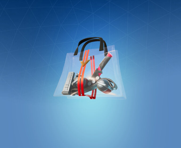 Fortnite 半透明托特包背面闪亮