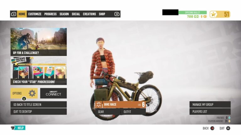 如何在 Riders Republic 中更改为控件