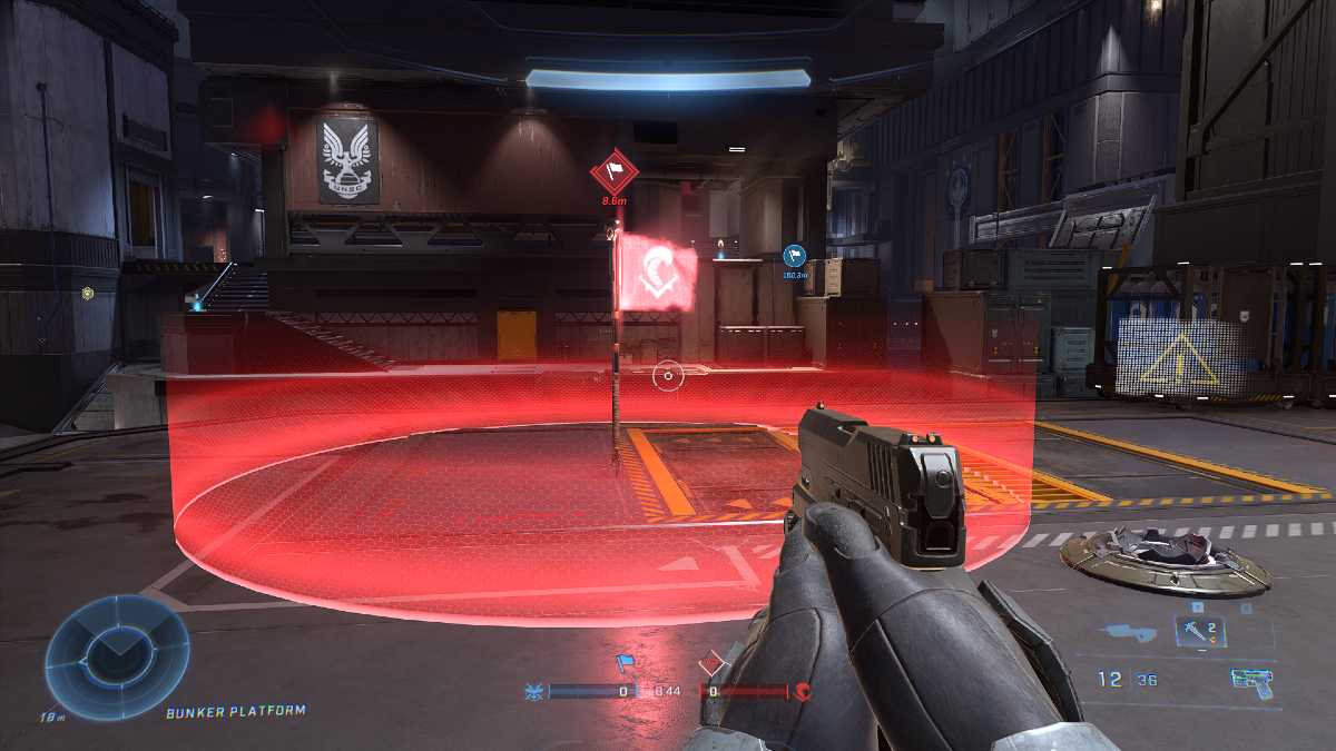 庞然大物捕获的旗帜已从Halo Infinite中排名式的播放列表中删除