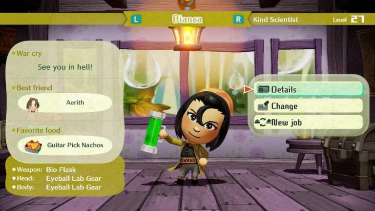 Miitopia 中可供选择的最佳工作（课程）