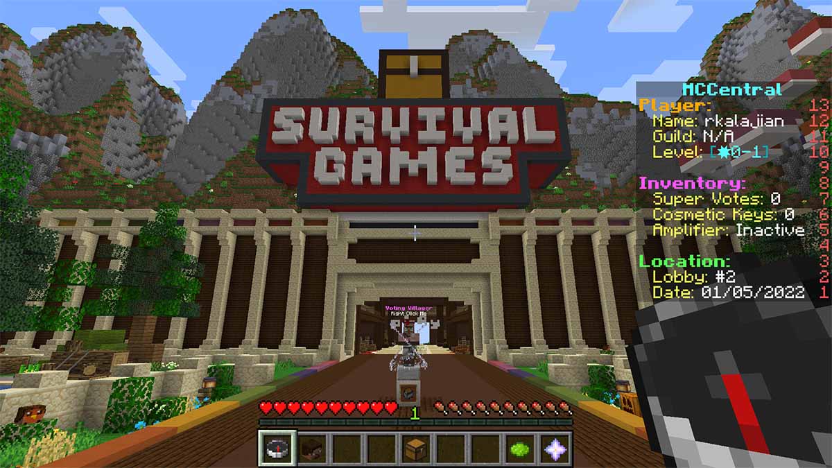 最佳Minecraft Hunger Games服务器