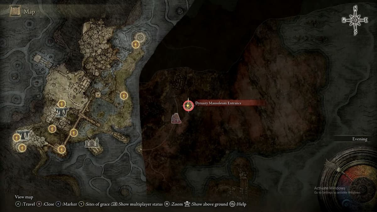 How To Get To Mohgwyn Dynasty Mausoleum