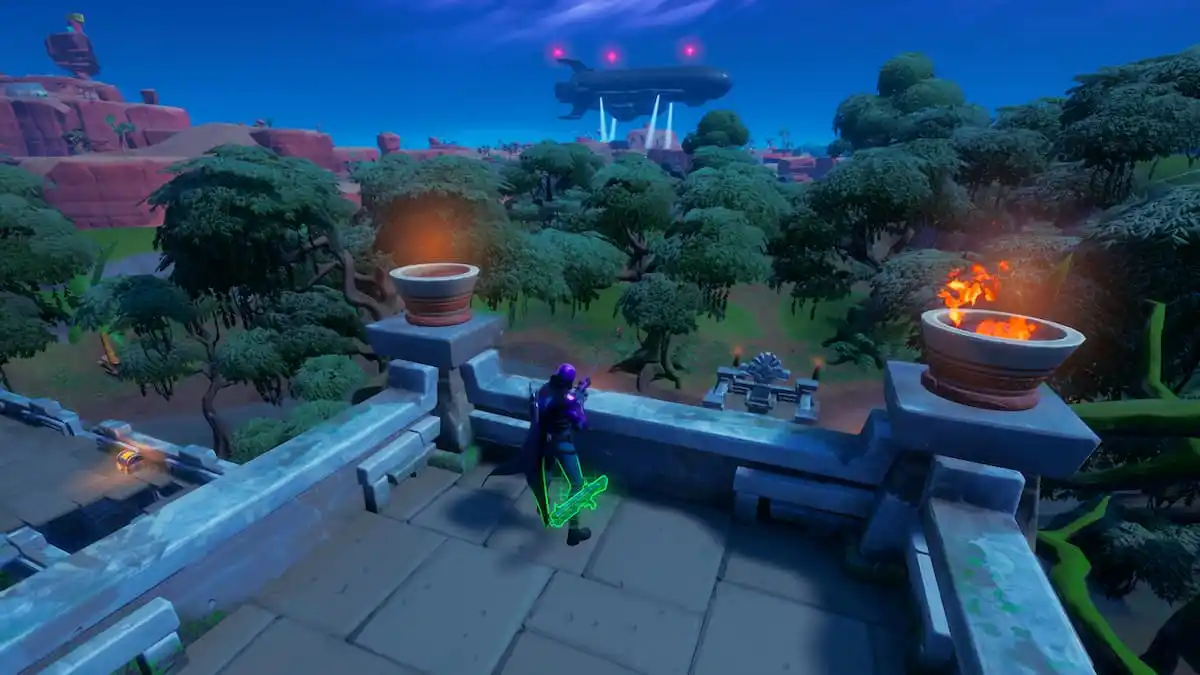 在 Fortnite 的 Tumbledown Temple 哪里可以找到 Omni Chips