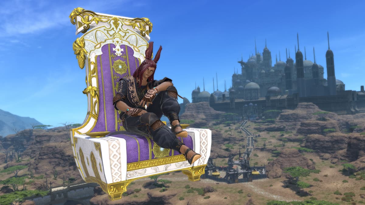 如何在ffxiv中获得sil'dihn宝座