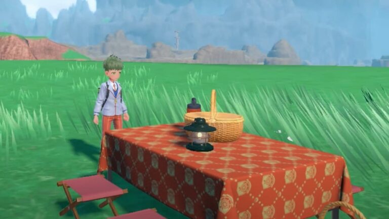在《神奇寶貝猩紅紫》中與您的神奇寶貝一起野餐放鬆