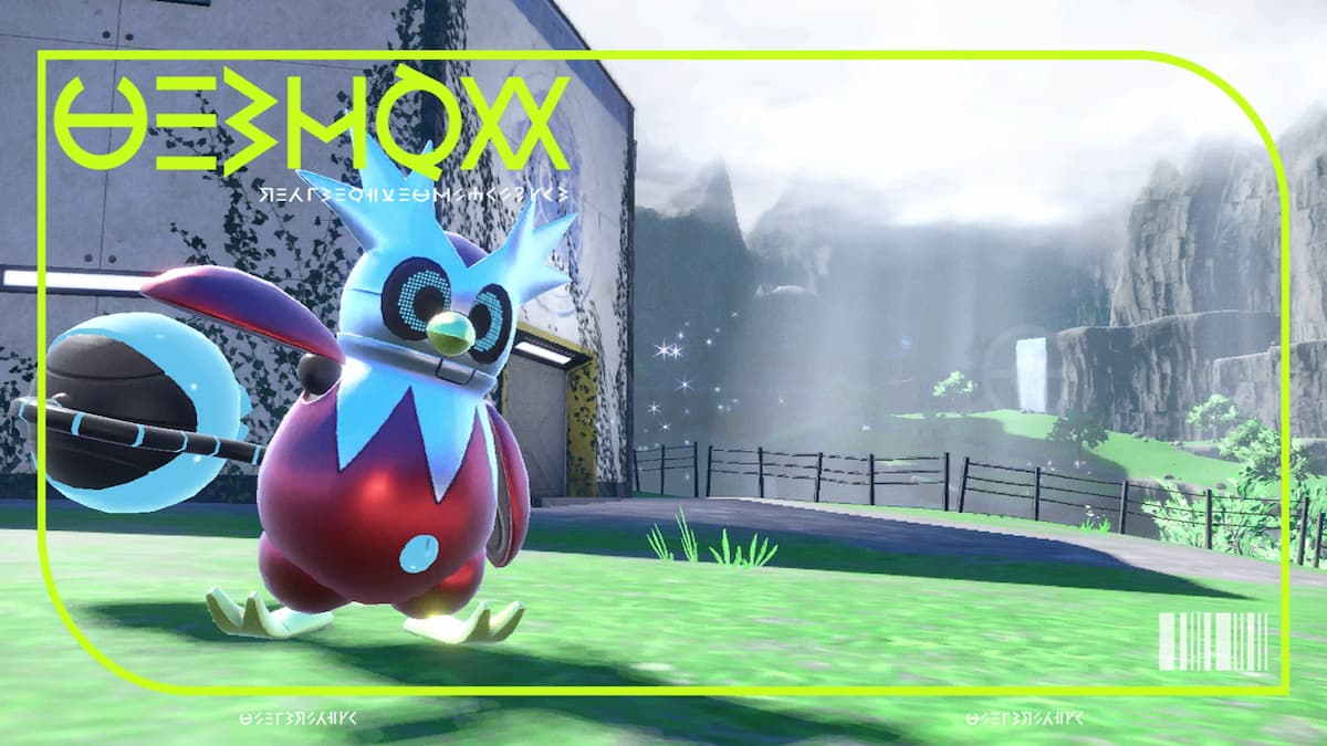 神奇寶貝猩紅色和紫羅蘭色的鐵束的最佳性質