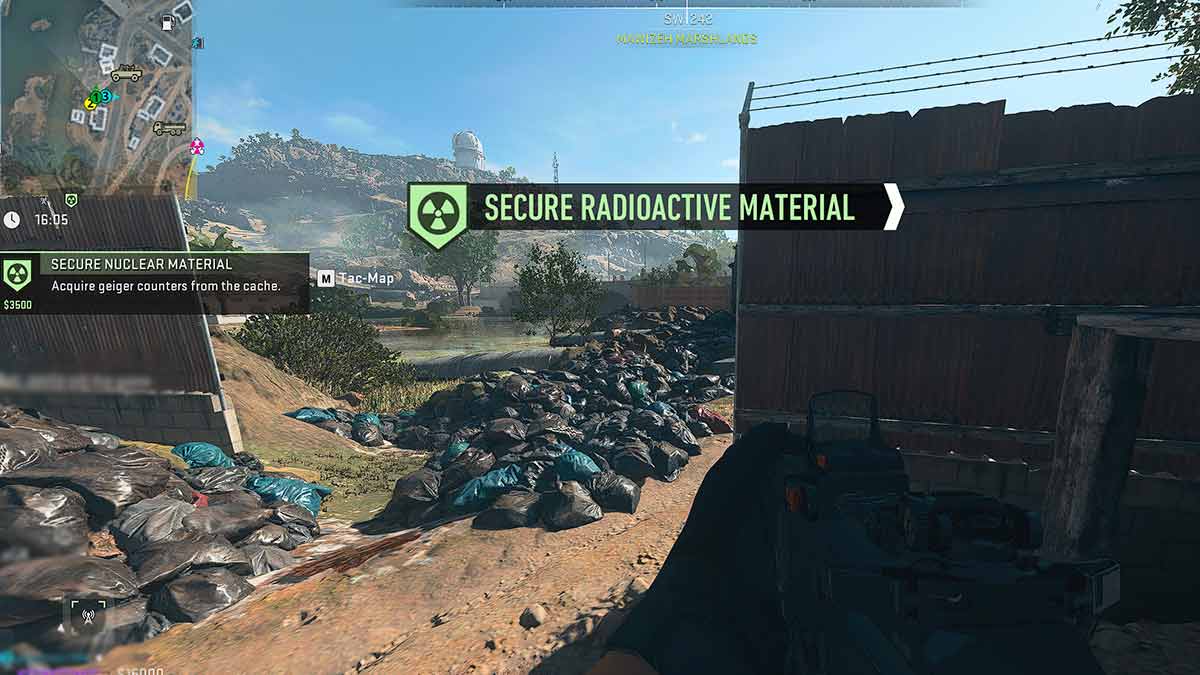 如何在战区 2 DMZ 中完成放射性物质合同