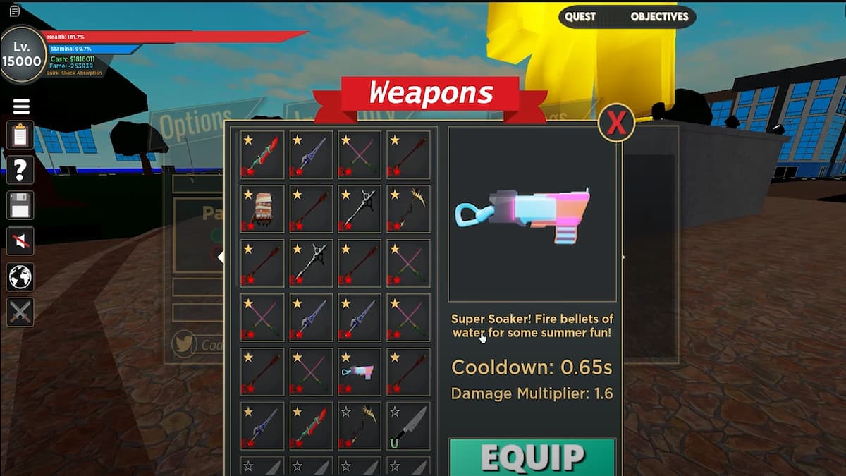 Boku no Roblox 2023夏季活动武器,如何获得和统计