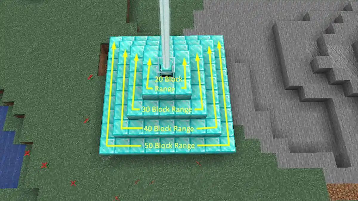 Minecraft 中信标的范围是多少？ - Recmg.com