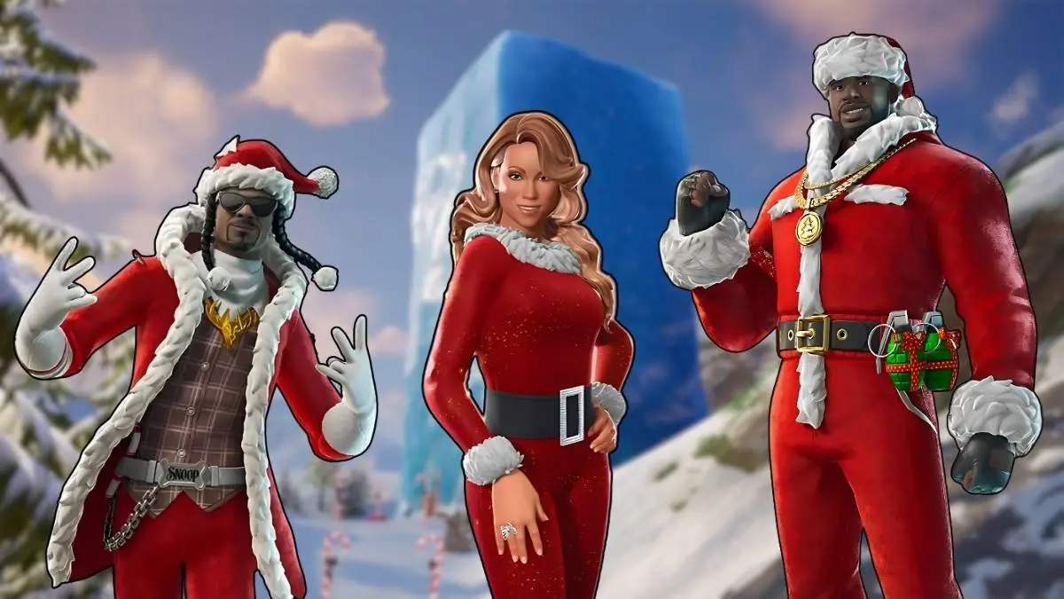所有Fortnite Winterfest地图位置和礼物列表（2024年12月）