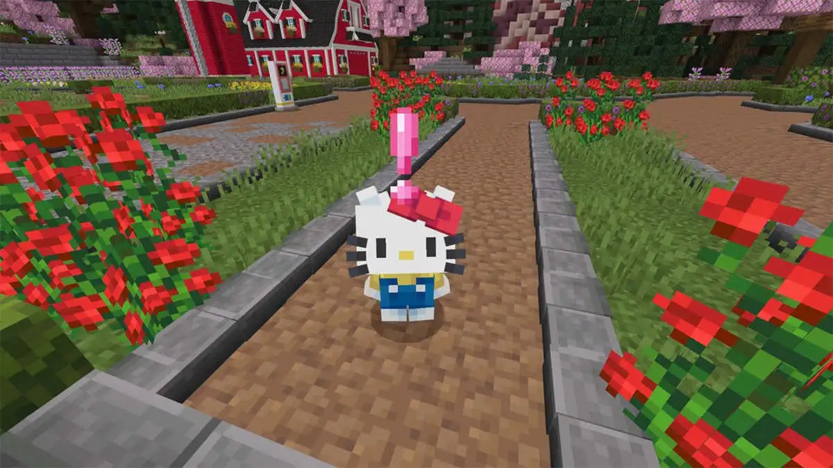 Hello Kitty 和她的 Sanrio 伙伴们通过新 DLC 加入 Minecraft 宇宙