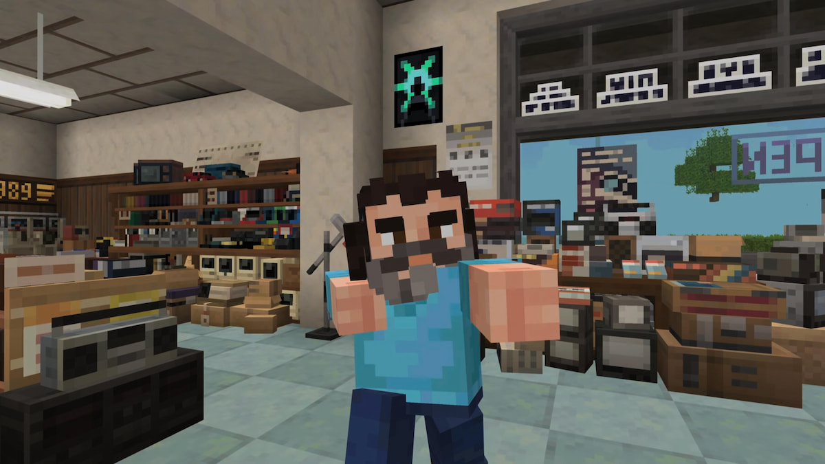 如何解锁Minecraft电影DLC中的所有角色皮肤