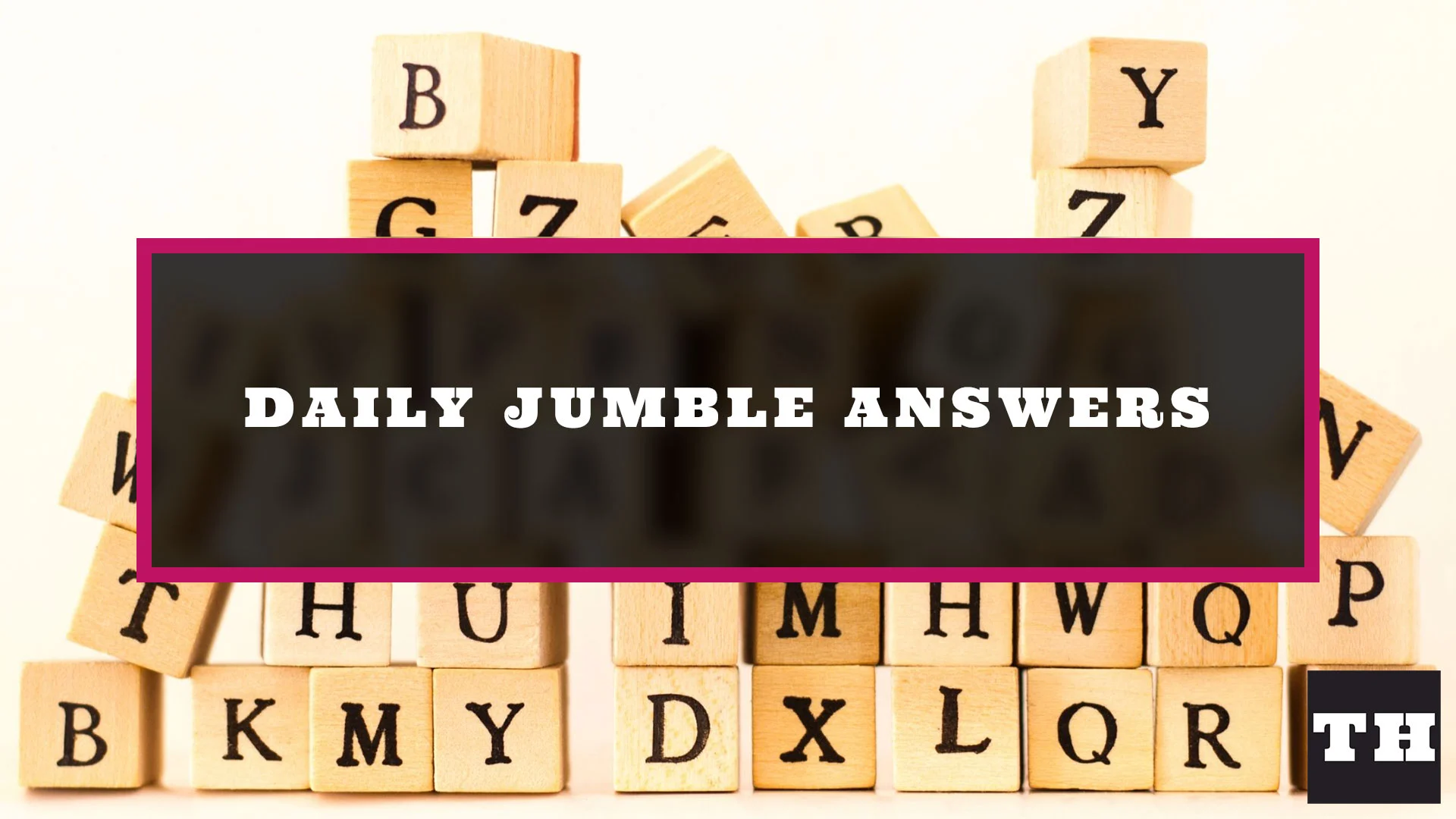 Jumble 12/18/24 答案