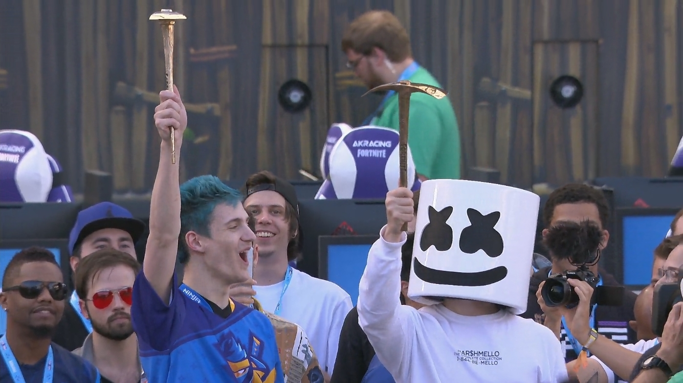 Ninja和Marshmello赢得了E3 Fortnite Celebrity Pro-Am