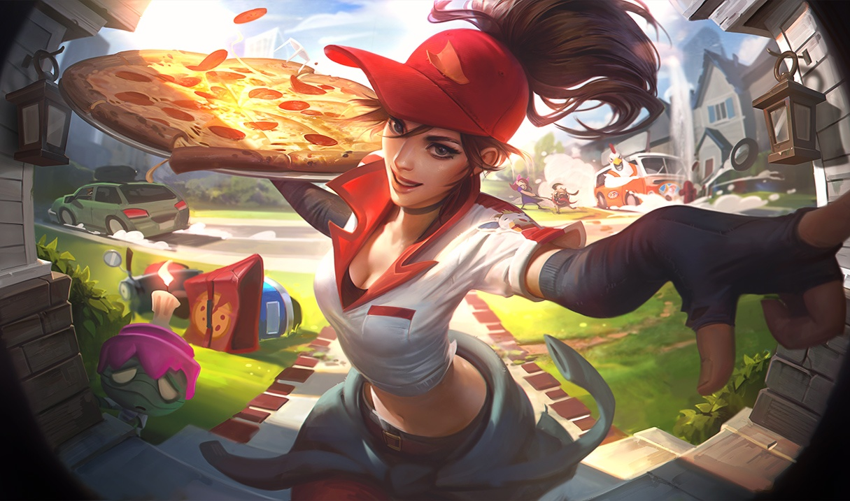 Sneaky的最新角色扮演是披萨送货Sivir