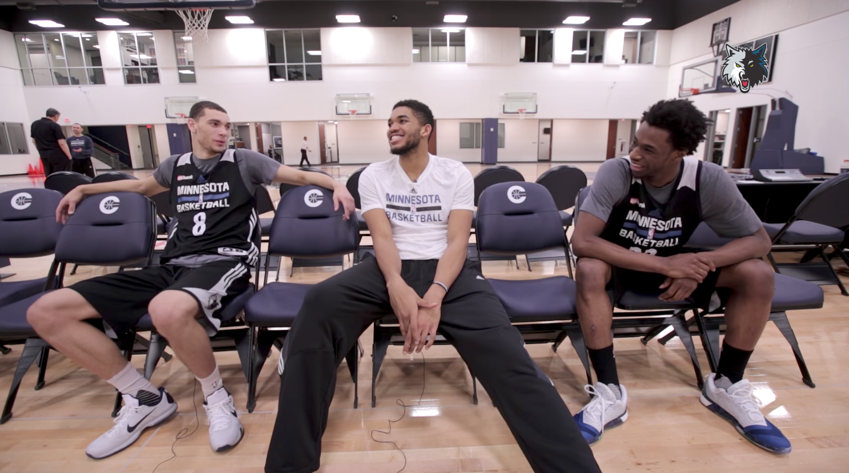 卡尔·安东尼（Karl-Anthony）镇：安德鲁·威金斯（Andrew Wiggins）和我可以击败任何NBA球员