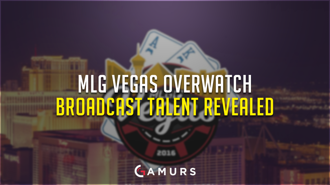 MLG拉斯维加斯守望先锋广播人才揭示了