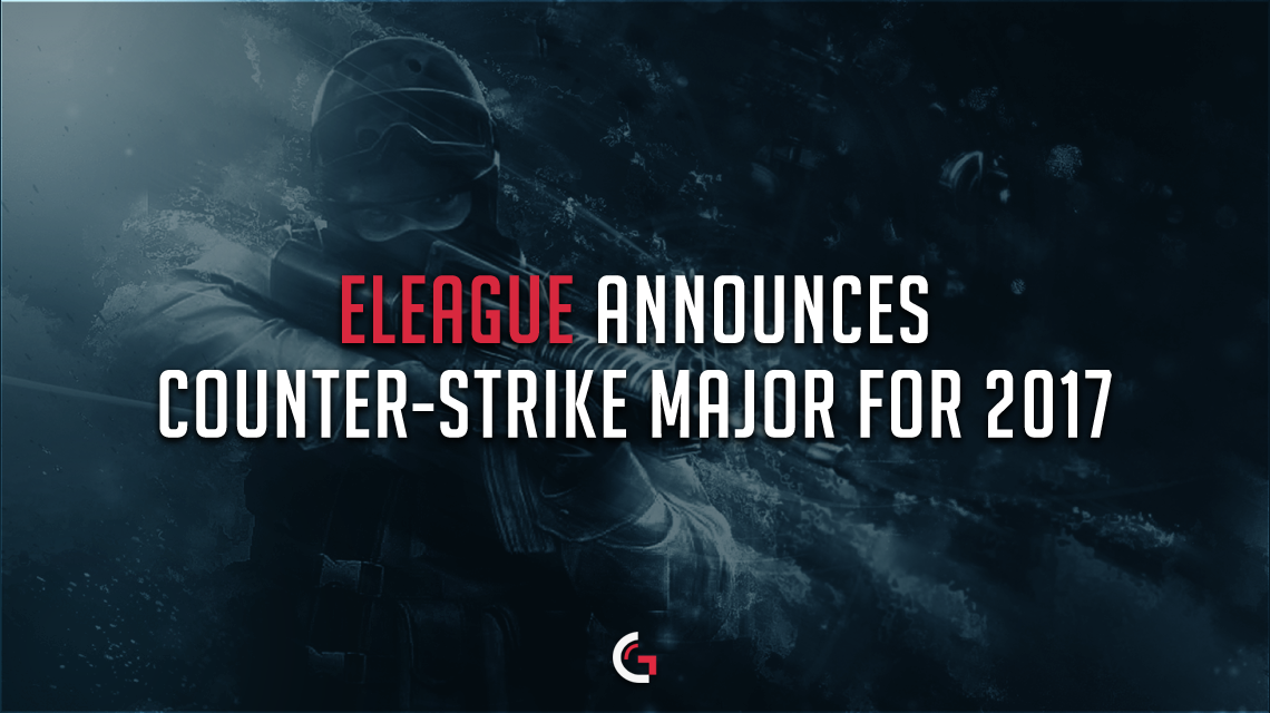 Eleague宣布2017年的反擊專業