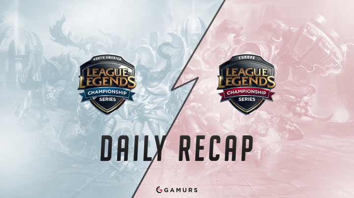 欧盟/NA LCS 2016夏季分裂：第2天，第3周和第1天，第3周回顾