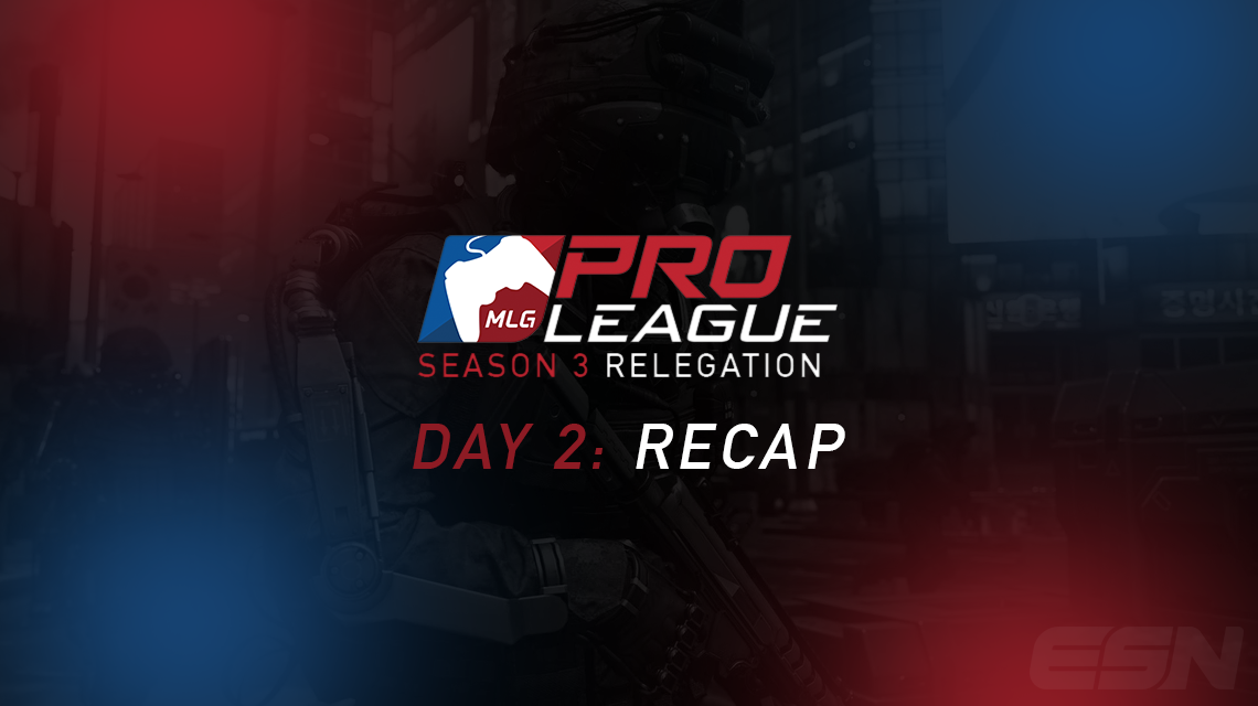MLG 职业联赛第 3 赛季降级锦标赛：第 2 天回顾