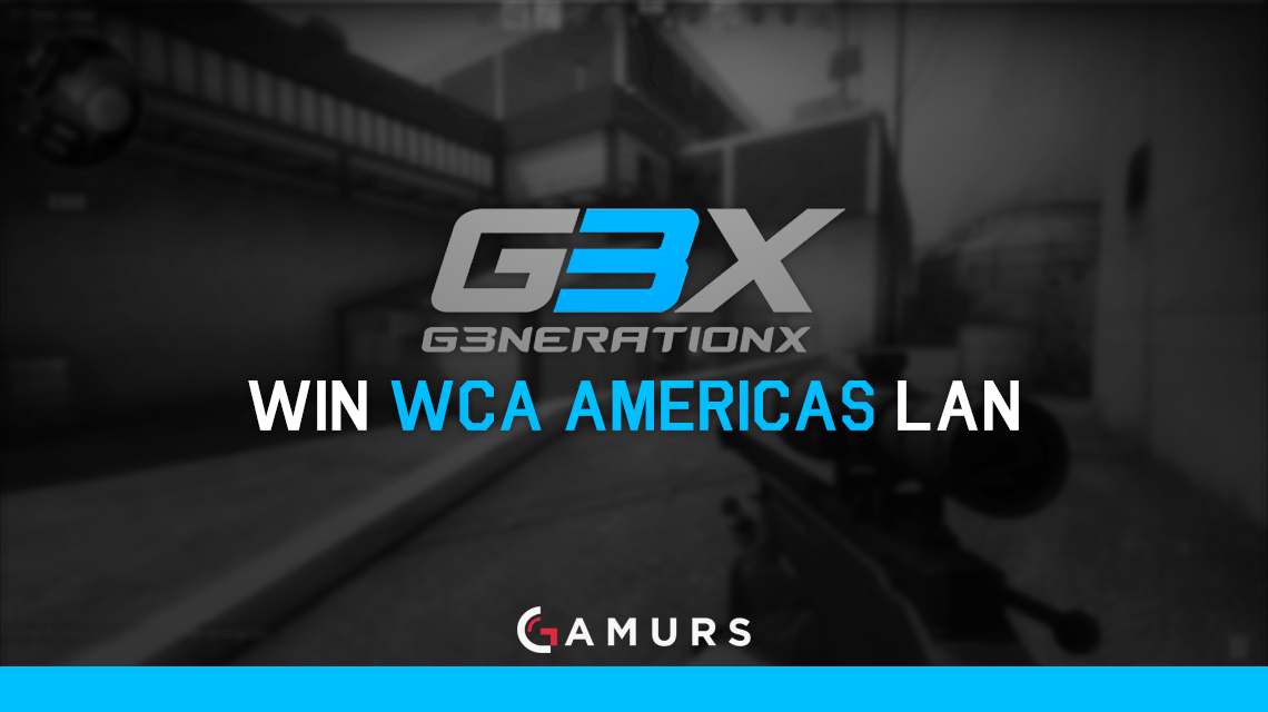 G3X Win WCA Americas Lan