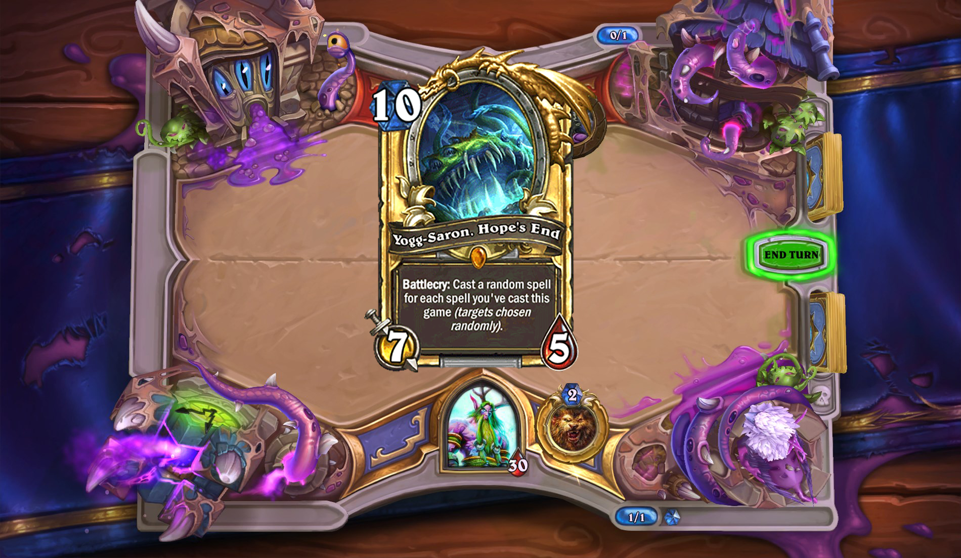 Yogg Druid可能很瘋狂，可以工作