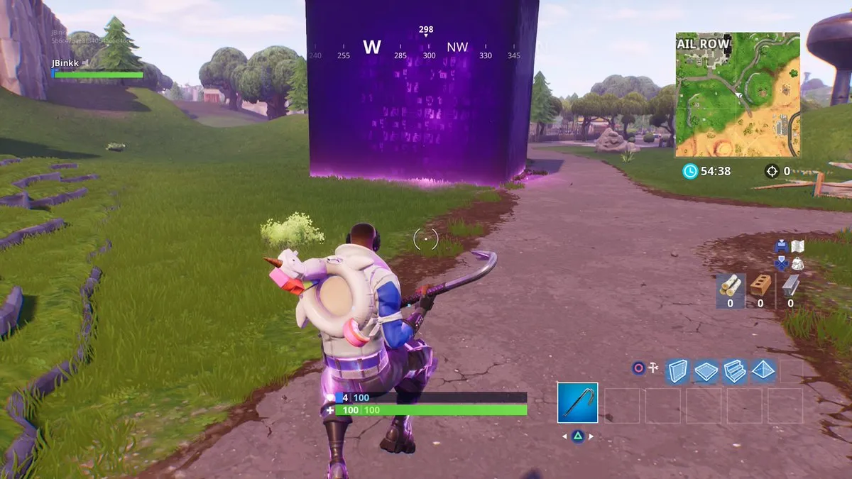 FORTNITE CUBE WATCH：零售街附近出现了新的重力场