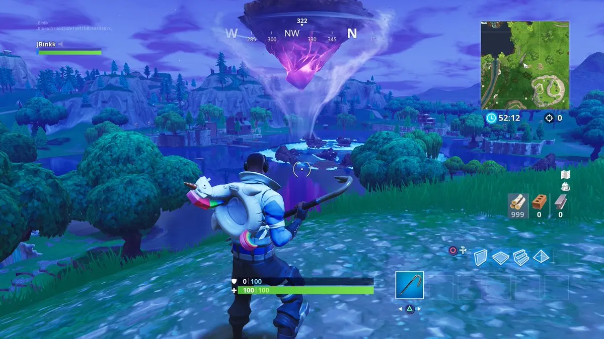 Fortnite的浮岛最终可能会四处移动到腐败的地区