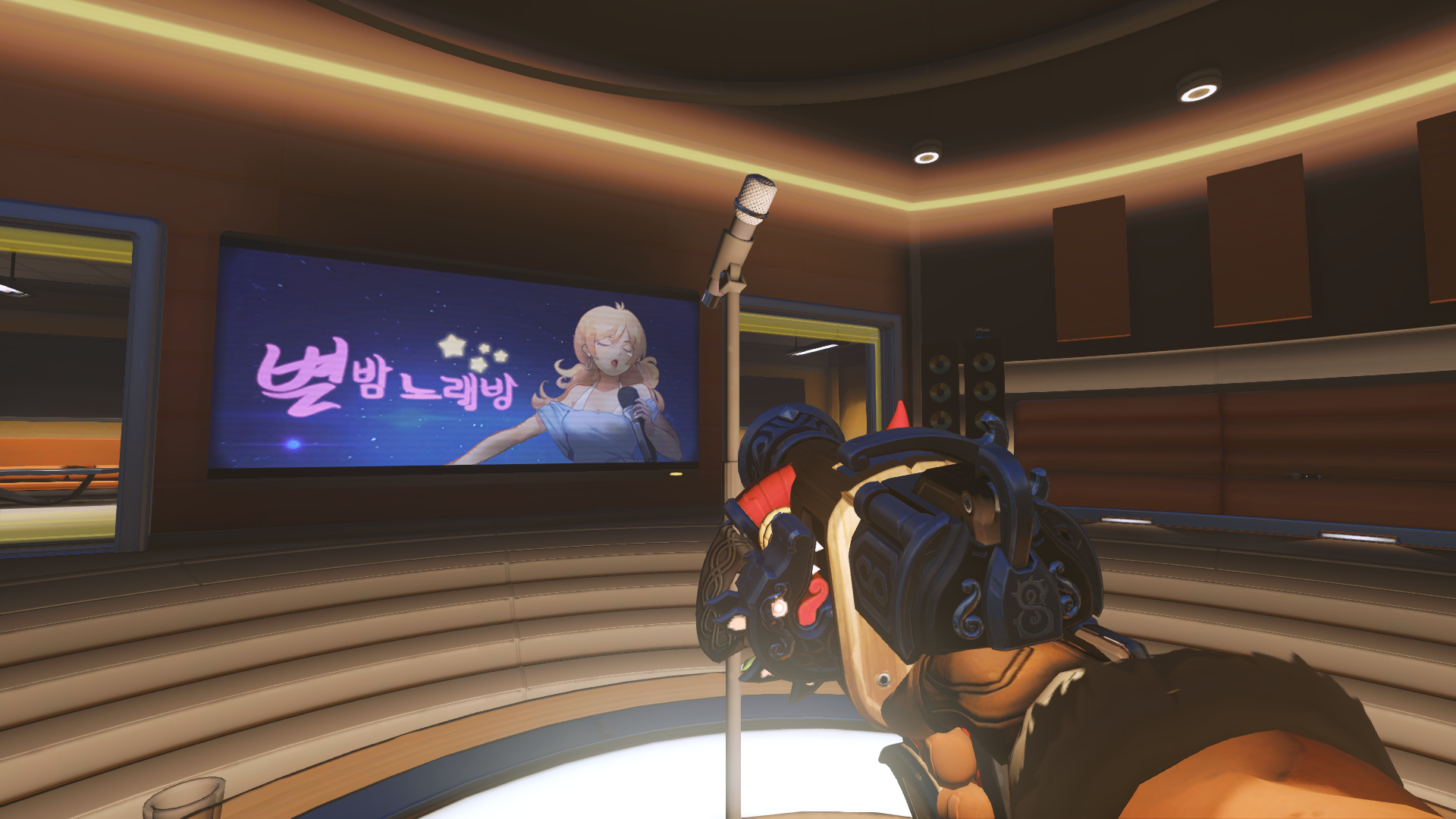 Torbjörn和McCree現在可以在釜山上使用卡拉OK機