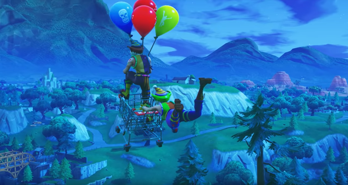 Fortnite v6.21更新添加氣球，拱頂半自動狙擊手，導彈和雙手槍