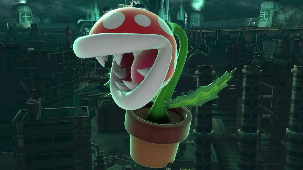 Piranha Plant DLC Super Smash Bros的代码。