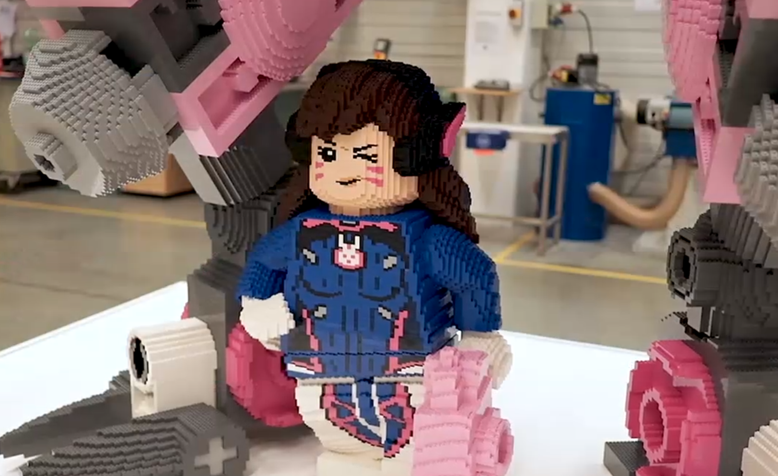Blizzcon 2018将展出9英尺的乐高D.VA
