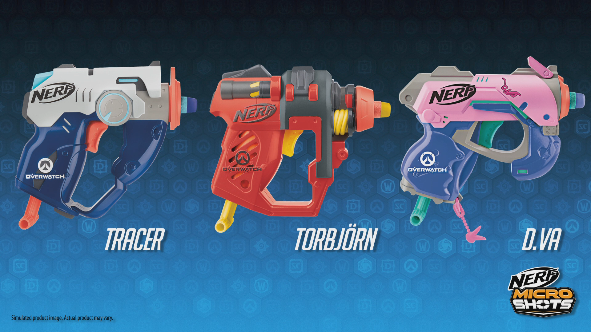 2018 年暴雪嘉年华上将展示更多《守望先锋》Nerf 枪