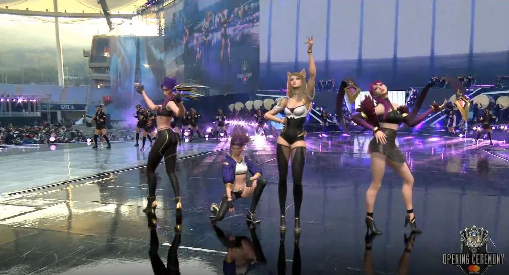Riot与全新的音乐视频一起举办了一场增强现实K-Pop音乐会