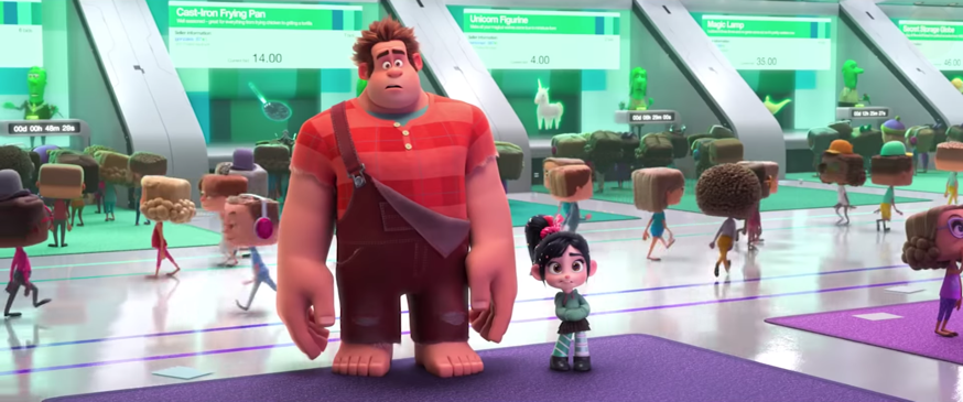 Fortnite是Ralph的視頻遊戲客串之一，破壞了互聯網